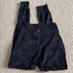 lululemon dark camo joggers